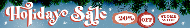 Holiday Sale! Save 20% Storewide!